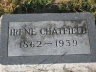 Irene P CHATFIELD 1862-1939 grave
