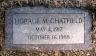 Horace M Chatfield 1917-1988 Grave