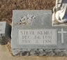 Stefan Nemec 1891-1976. Tombstone.