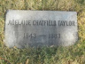 Adelaide I CHATFIELD 1843-1883 grave