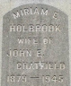 Img: Holbrook, Miriam Emily