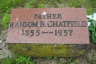 Ransom Burdette CHATFIELD 1853-1937 grave