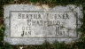 Bertha TURNER 1887-1983 grave