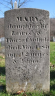 Mary CHATFIELD 1829-1831 grave