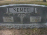 Valentin Nemec 1893-1972. Tombstone.