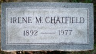 Irene MACAULAY 1892-1977 grave