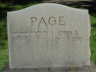 Walter Ernest PAGE 1858-1928 grave